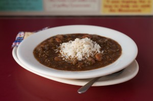 Our award-winning gumbo
